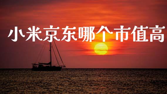 小米京东哪个市值高_https://wap.sdyuehang.cn_产经新闻_第1张