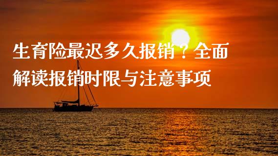 生育险最迟多久报销？全面解读报销时限与注意事项_https://wap.sdyuehang.cn_债券资讯_第1张