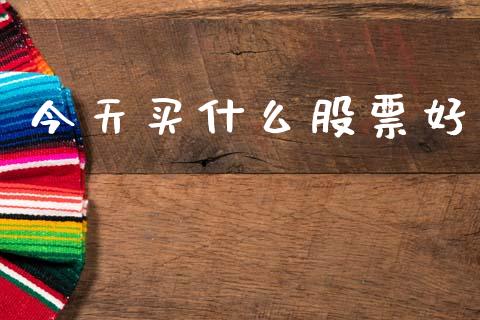 今天买什么股票好_https://wap.sdyuehang.cn_产经新闻_第1张