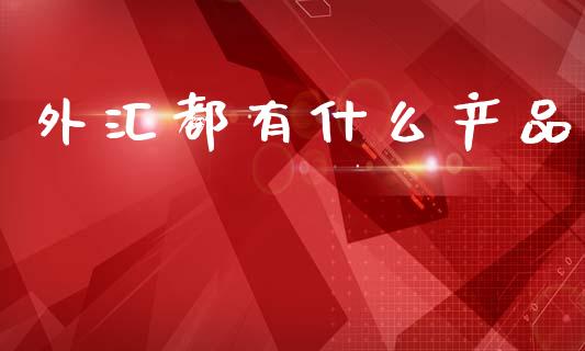 外汇都有什么产品_https://wap.sdyuehang.cn_美股行情_第1张