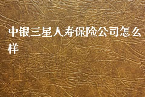 中银三星人寿保险公司怎么样_https://wap.sdyuehang.cn_新股申购_第1张