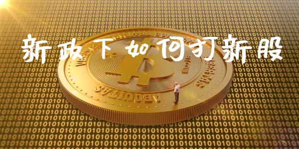 新政下如何打新股_https://wap.sdyuehang.cn_美股行情_第1张