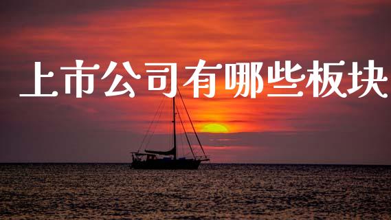 上市公司有哪些板块_https://wap.sdyuehang.cn_美股行情_第1张