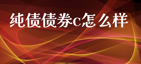 纯债债券c怎么样_https://wap.sdyuehang.cn_新股申购_第1张