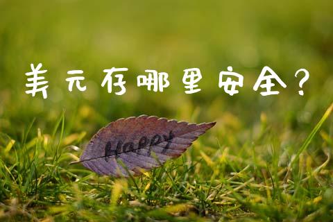 美元存哪里安全？_https://wap.sdyuehang.cn_产经新闻_第1张