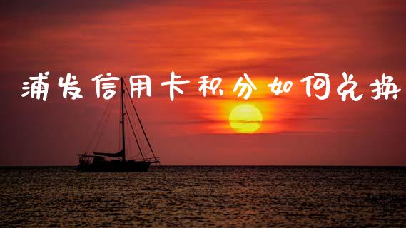浦发信用卡积分如何兑换_https://wap.sdyuehang.cn_产经新闻_第1张