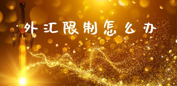 外汇限制怎么办_https://wap.sdyuehang.cn_新股申购_第1张