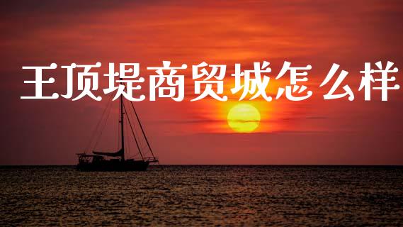 王顶堤商贸城怎么样_https://wap.sdyuehang.cn_产经新闻_第1张