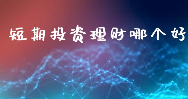 短期投资理财哪个好_https://wap.sdyuehang.cn_新股申购_第1张