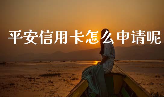 平安信用卡怎么申请呢_https://wap.sdyuehang.cn_新股申购_第1张