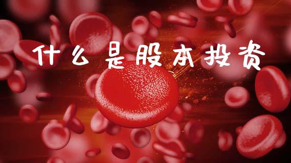 什么是股本投资_https://wap.sdyuehang.cn_新股申购_第1张
