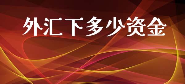 外汇下多少资金_https://wap.sdyuehang.cn_产经新闻_第1张