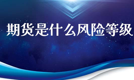 期货是什么风险等级_https://wap.sdyuehang.cn_新股申购_第1张