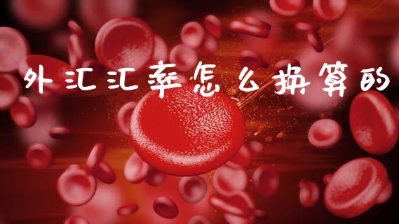 外汇汇率怎么换算的_https://wap.sdyuehang.cn_债券资讯_第1张