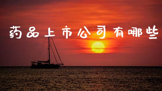 药品上市公司有哪些_https://wap.sdyuehang.cn_债券资讯_第1张