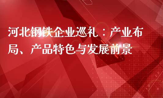 河北钢铁企业巡礼：产业布局、产品特色与发展前景_https://wap.sdyuehang.cn_产经新闻_第1张