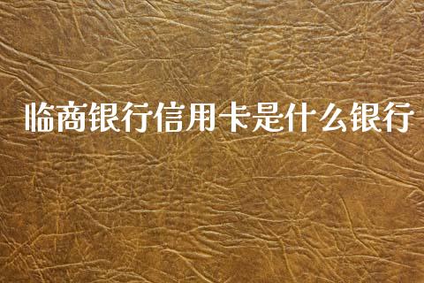 临商银行信用卡是什么银行_https://wap.sdyuehang.cn_产经新闻_第1张