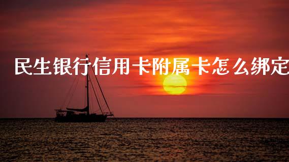 民生银行信用卡附属卡怎么绑定_https://wap.sdyuehang.cn_美股行情_第1张