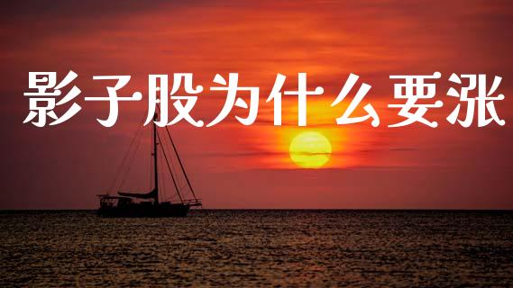 影子股为什么要涨_https://wap.sdyuehang.cn_美股行情_第1张