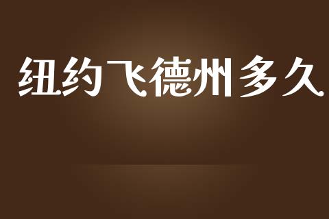 纽约飞德州多久_https://wap.sdyuehang.cn_美股行情_第1张