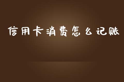 信用卡消费怎么记账_https://wap.sdyuehang.cn_产经新闻_第1张
