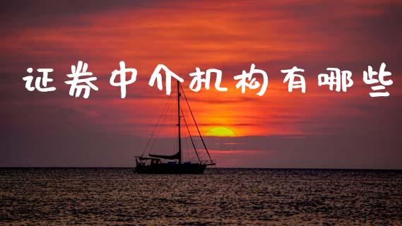 证券中介机构有哪些_https://wap.sdyuehang.cn_产经新闻_第1张