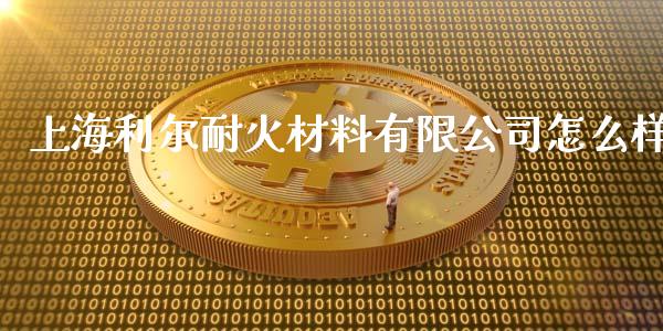 上海利尔耐火材料有限公司怎么样_https://wap.sdyuehang.cn_美股行情_第1张