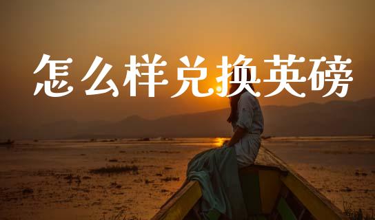 怎么样兑换英磅_https://wap.sdyuehang.cn_新股申购_第1张