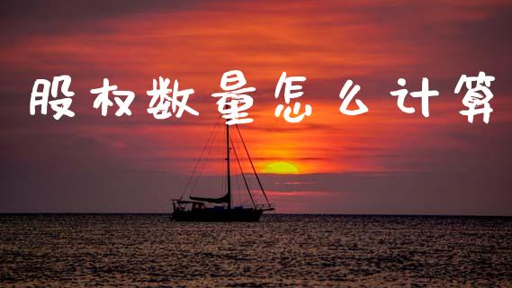 股权数量怎么计算_https://wap.sdyuehang.cn_债券资讯_第1张