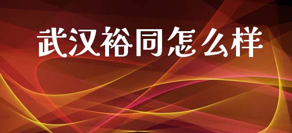 武汉裕同怎么样_https://wap.sdyuehang.cn_债券资讯_第1张
