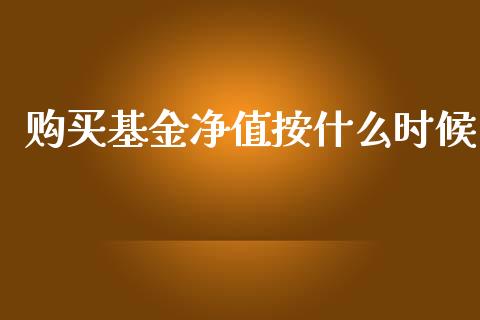 购买基金净值按什么时候_https://wap.sdyuehang.cn_新股申购_第1张