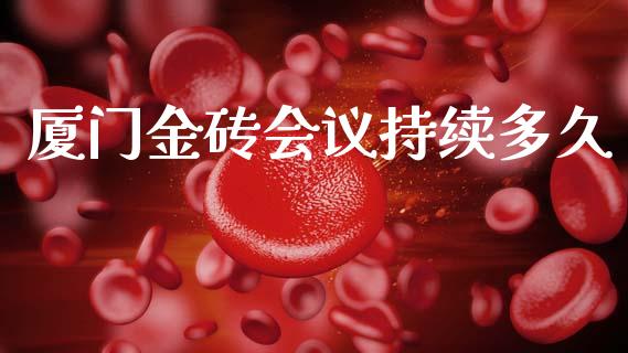厦门金砖会议持续多久_https://wap.sdyuehang.cn_产经新闻_第1张