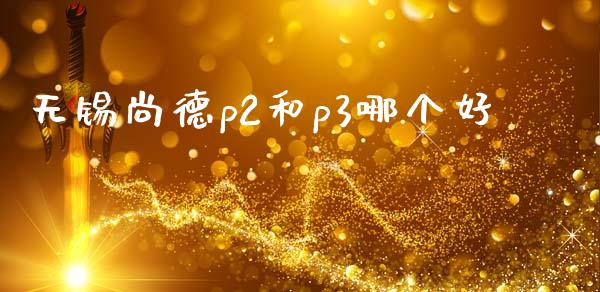 无锡尚德p2和p3哪个好_https://wap.sdyuehang.cn_债券资讯_第1张