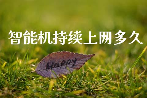 智能机持续上网多久_https://wap.sdyuehang.cn_债券资讯_第1张
