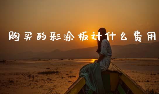 购买的彩涂板计什么费用_https://wap.sdyuehang.cn_美股行情_第1张