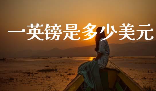 一英镑是多少美元_https://wap.sdyuehang.cn_美股行情_第1张