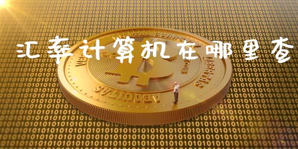 汇率计算机在哪里查_https://wap.sdyuehang.cn_债券资讯_第1张