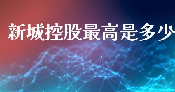 新城控股最高是多少_https://wap.sdyuehang.cn_新股申购_第1张