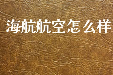 海航航空怎么样_https://wap.sdyuehang.cn_产经新闻_第1张