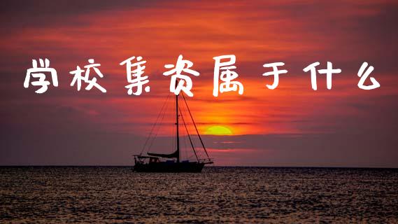 学校集资属于什么_https://wap.sdyuehang.cn_美股行情_第1张