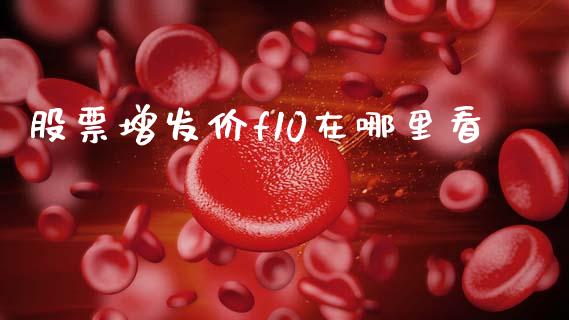 股票增发价f10在哪里看_https://wap.sdyuehang.cn_新股申购_第1张