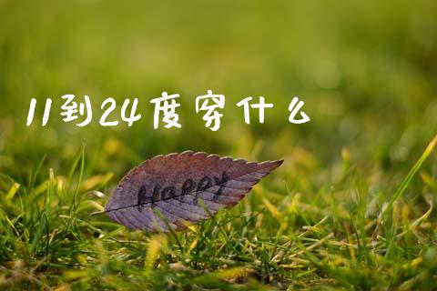 11到24度穿什么_https://wap.sdyuehang.cn_美股行情_第1张