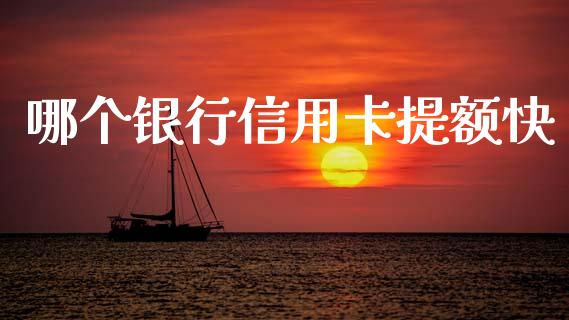 哪个银行信用卡提额快_https://wap.sdyuehang.cn_债券资讯_第1张