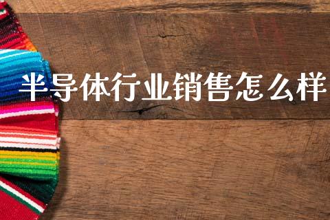 半导体行业销售怎么样_https://wap.sdyuehang.cn_债券资讯_第1张