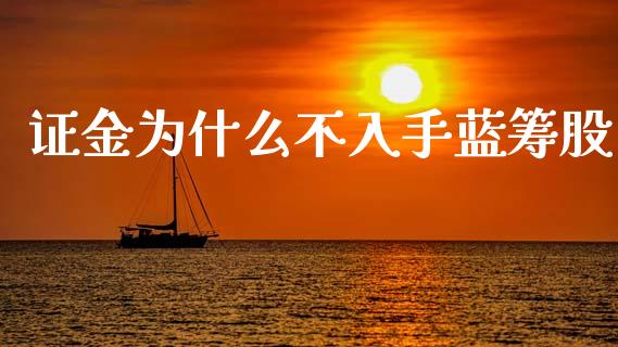 证金为什么不入手蓝筹股_https://wap.sdyuehang.cn_新股申购_第1张