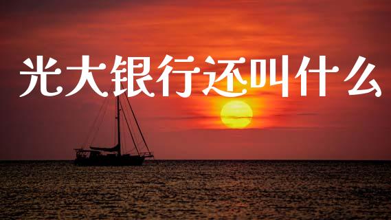 光大银行还叫什么_https://wap.sdyuehang.cn_债券资讯_第1张