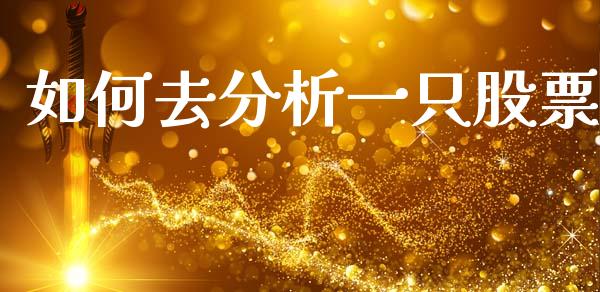 如何去分析一只股票_https://wap.sdyuehang.cn_美股行情_第1张