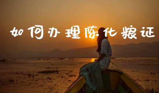 如何办理陈化粮证_https://wap.sdyuehang.cn_债券资讯_第1张