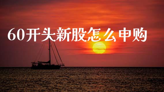 60开头新股怎么申购_https://wap.sdyuehang.cn_债券资讯_第1张