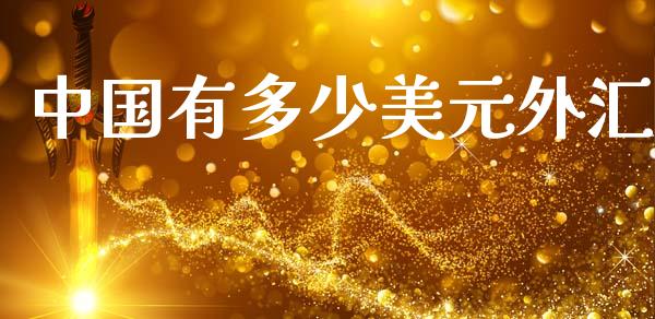 中国有多少美元外汇_https://wap.sdyuehang.cn_债券资讯_第1张